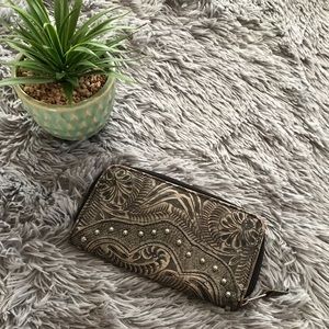Grey wallet